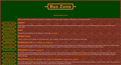 Desktop Screenshot of buszone.co.uk