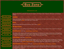 Tablet Screenshot of buszone.co.uk